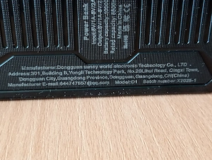 napelemes power bank  10000mah 4000ft óbuda nagyobbra csere miatt eladó helyszinen kiprobálható szem - kép 2