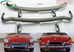 MGB (1962-1974) and MGB GT Split 1970 bumper classic car - kép 3