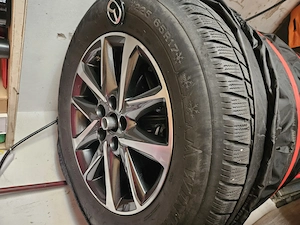 Mazda gyári alufelni garnitúra 17"  újszerű eladó - kép 6