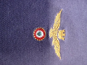 Aeronautica Mliltare galléros póló hibátlan állapotban eladó! - kép 2