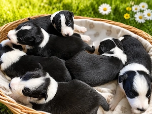 border collie kiskutyák