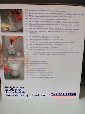 Újszerű Severin arcszauna gőzölő, Műköröm UV lámpa rózsaszín,  Braun csukló vérnyomásmérő - kép 3