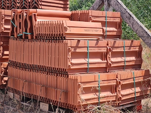 Tondach Twist XXL terrakotta tetőcserép eladó - kép 2