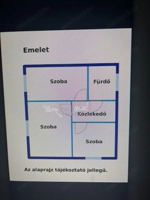 Dunaharasztin Rákóczi ligeten 2 szintes nappali+3 szobás családiház - kép 2