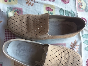 Rieker női kényelmi cipő 37-es    perforált slip-on   nagyon puha! - kép 3