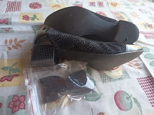 Lasocki valódi bőr női magassarkú cipő 38-as   Újszerű, eredeti dobozában! - kép 4