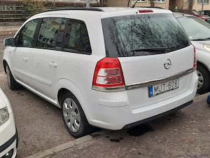 OPEL Zafira CDTI, 2014, fehér, Diesel, 7 ülés, 1800 liter csomagtér, friss vizsga, eladó - kép 2