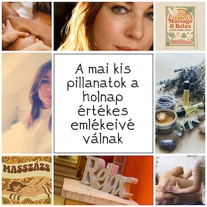 Frissítő, relaxáló masszázs 