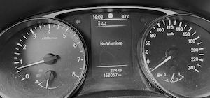 NISSAN X-Trail 1.6 Dig-T szervízkönyv+sérülésmentes+kevésKm - kép 8
