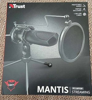 Trust GXT 232 Mantis USB mikrofon állvánnyal