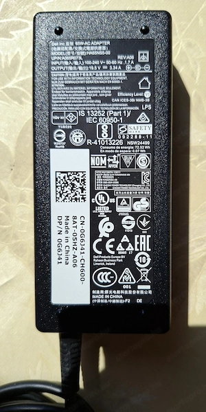 DELL HA65NS5-00 65W AC laptop töltő adapter