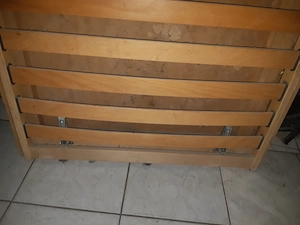 Stabil KF minőségi ágyrács 90x197cm fej és lábvég állítható megkímélt - kép 4