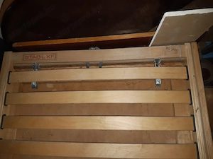 Stabil KF minőségi ágyrács 90x197cm fej és lábvég állítható megkímélt - kép 5