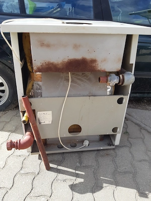 StarkTherm Celsius ÖV. 37 35kW öntöttvas gázkazán működő - kép 5