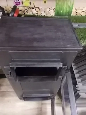 Eladó,Új Servant Öntött,8 kw Kályha. - kép 3