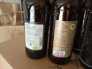 10db 0,5 liter csatos sörösüveg sörös palack Posta megoldható cimkenélkül  Mindegyik jó állapotú, er - kép 4