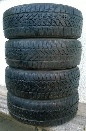 Eladó 4db 14-es 4x100-as Opel,stb lemezfelni 185 60R14 Vredestein téli gumival - kép 3
