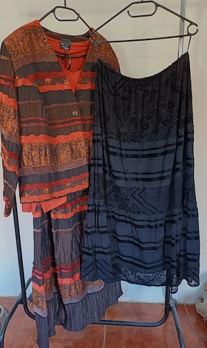Elegáns, 3 részes alkalmi kosztüm (XXL)( + 1 szoknya) eladó - kép 2