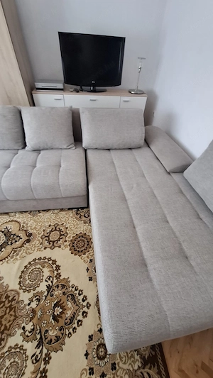 Sarokülőgarnitúra ágyá alakitható - kép 2