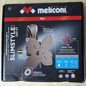 Meliconi SlimStyle Plus 200ST VESA 200x200 dönthető, forgatható fali konzol