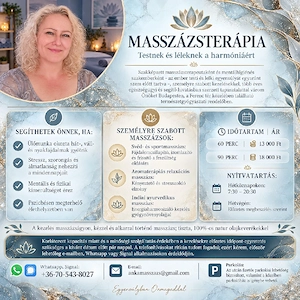 Stressz, kimerültség, depresszió, váll-és hátfájdalmak elleni masszázs Budapesten (9.ker.) - kép 4