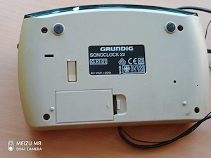 Grundig sonoclock 22 ébresztős rádiós óra óbuda 5000ft retró ébresztőórás rádió eladó óbudán hálazat - kép 3