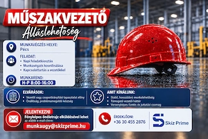 Műszakvezető - Pécs