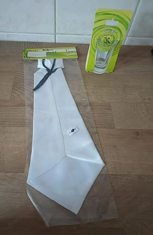 Legjobb Vadász nyakkendő, vicces pálinkás pohárral eladó, Új! - kép 3