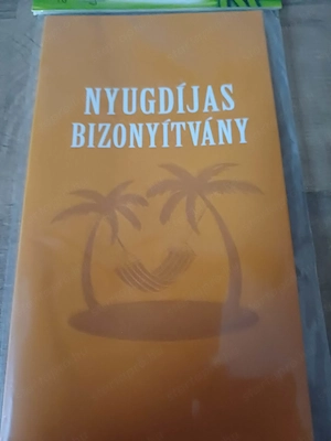 Nyugdíjas vagyok vicces kötény, és kitöltésre váró vicces nyugdíjas bizonyítvánnyal eladó, ÚJ! - kép 9
