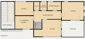 Farkasvölgy, panoráma, két szint, garázzsal autóbeállóval lakás eladó! - kép 9