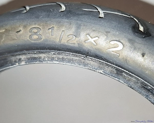 Scooter roller 8,5x2-6,1 zoll külső használt gumiköpeny, eladó - kép 5