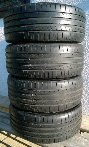 Eladó 18-as 5x100-as Alessio alu (Audi,Vw,Skoda,Seat,Toyota,Subaru) 225 40R18 Imperial nyári gumival - kép 2