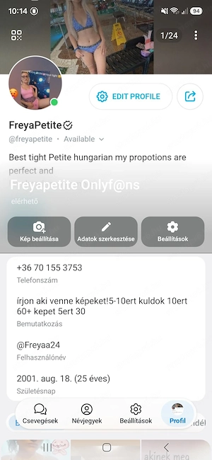 Szolgaltatas intim kepek of-en illetve telegramon lehet venni  - kép 3
