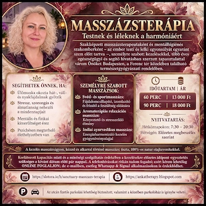 Masszázs Budapesten testi-lelki kimerültség, váll- és hátfájdalmak ellen (online foglalással is) - kép 4