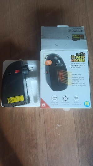 Starlyf Fast Heater 400 wattos mini hősugárzó új  - kép 2