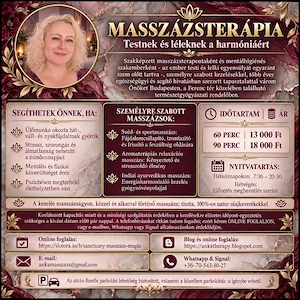 Stressz, álmatlanság, testi-lelki kimerültség elleni masszázs Budapesten (online foglalással is) - kép 3