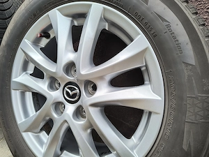 Eladó 4 darab Mazda 3 gyári alufelni szerelt téligumival. - kép 4
