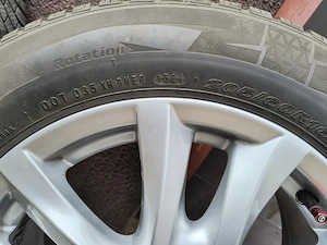 Eladó 4 darab Mazda 3 gyári alufelni szerelt téligumival. - kép 2