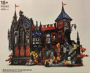 Lego komp. Bricklink 91004 Adventure in Transylvania Erdélyi kaland Castle Vár 4056db LEPIN ÚJ - kép 2