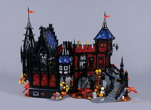 Lego komp. Bricklink 91004 Adventure in Transylvania Erdélyi kaland Castle Vár 4056db LEPIN ÚJ - kép 3