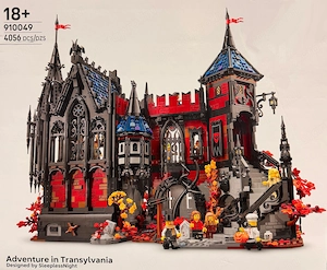 Lego komp. Bricklink 91004 Adventure in Transylvania Erdélyi kaland Castle Vár 4056db LEPIN ÚJ