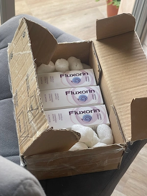 FLUXORIN   gél a vénákra és a sensitive zónákra - kép 2