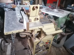 Scheppach körfűrész, Vastagoló, gyalu, stb egyben 380 v