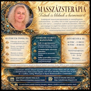 Szakszerű masszázsért jelentkezzen! - masszázs személyre szabva Budapesten (9. ker.) - kép 2