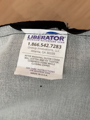 Liberator Flip Ramp Black   eredeti pozicionáló párna - kép 4