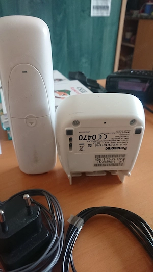  Panasonic Hordozható Telefon Fehér KX TG 1611 - kép 3