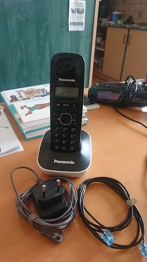  Panasonic Hordozható Telefon Fehér KX TG 1611 - kép 4