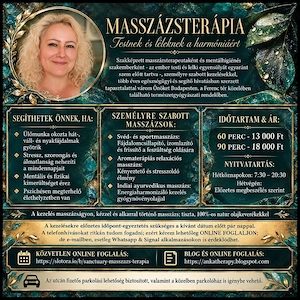 Ha érdekli egy szakszerű valódi masszázs, várom Budapesten személyre szabott kezelésre - kép 2