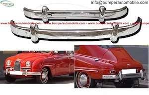 Saab 92 and Saab 92B   93   96 bumpers classic car  - kép 5
