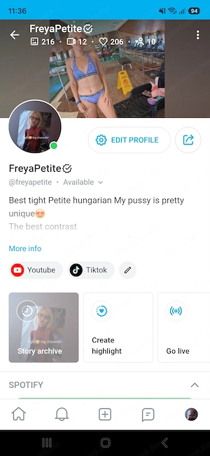 Of:@freyapetite iratkozz fel keress meg telegram@Freyaa24 akit erdekelnek a kepek irjon - kép 3